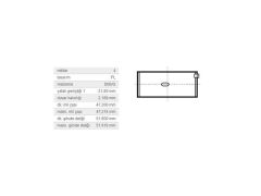 KOL YATAK 0,75 TK. M.BENZ 102 111 80-06