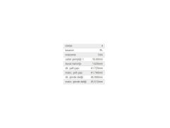 KOL YATAK 0,25 TK. VAG A3 CAD4 GO6-7 JET4 PO5 13-