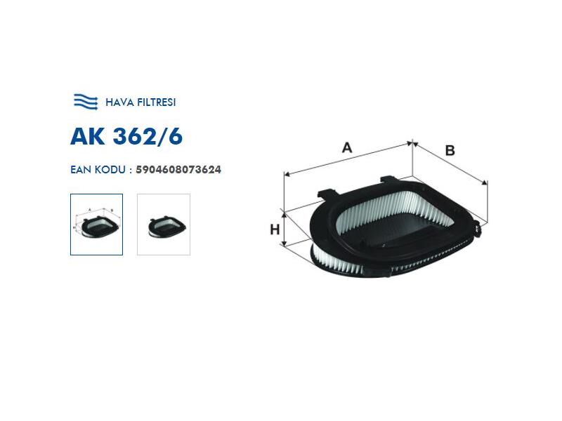HAVA FİLTRESİ BMW E70 71 72 F15 25 85 08-